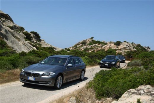 BMW serie 5 Touring: provata in Sardegna il restyling 2010 - Fotogallery - 119